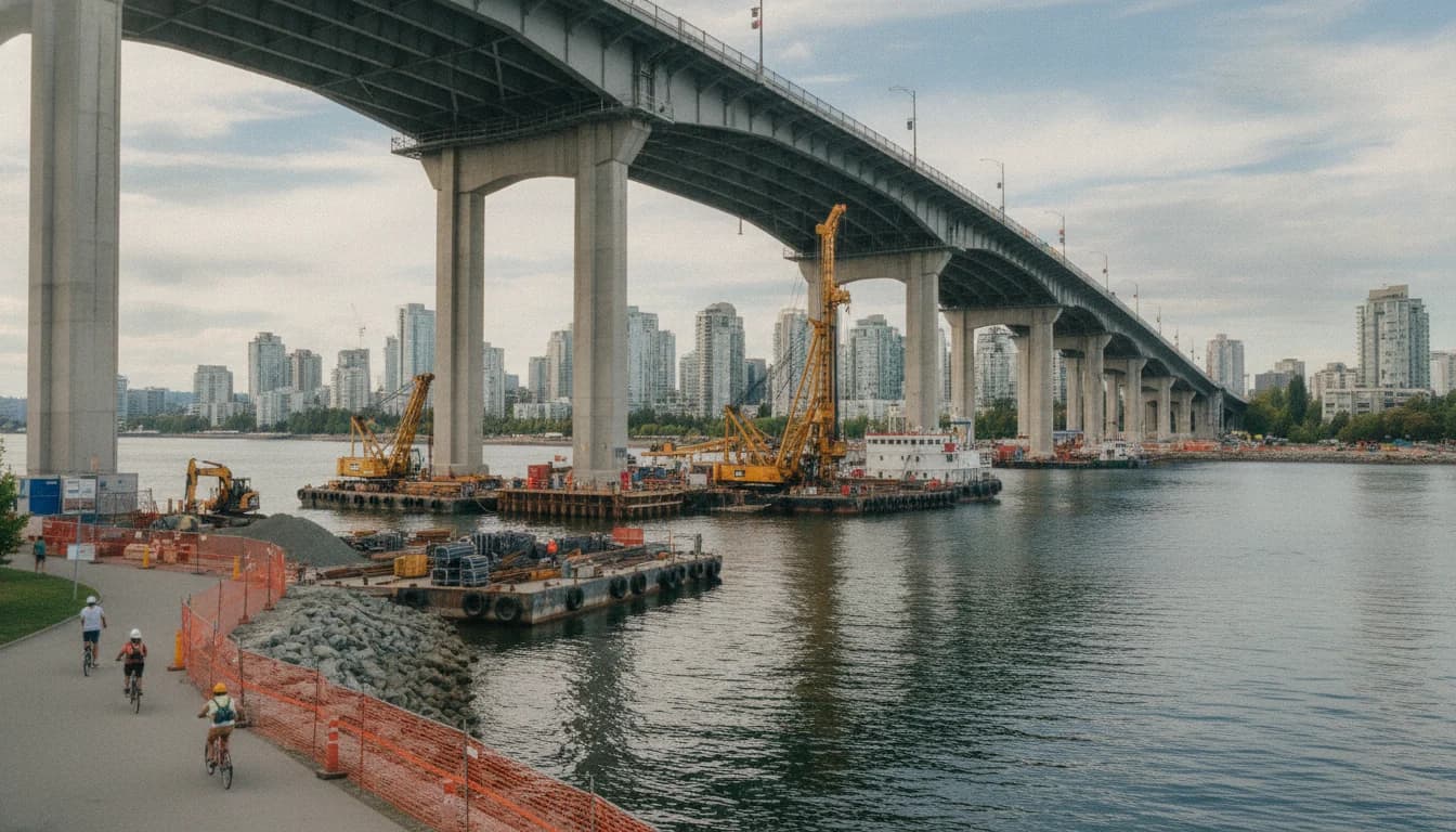 Cambie Street Bridge Seismic Upgrade Advances