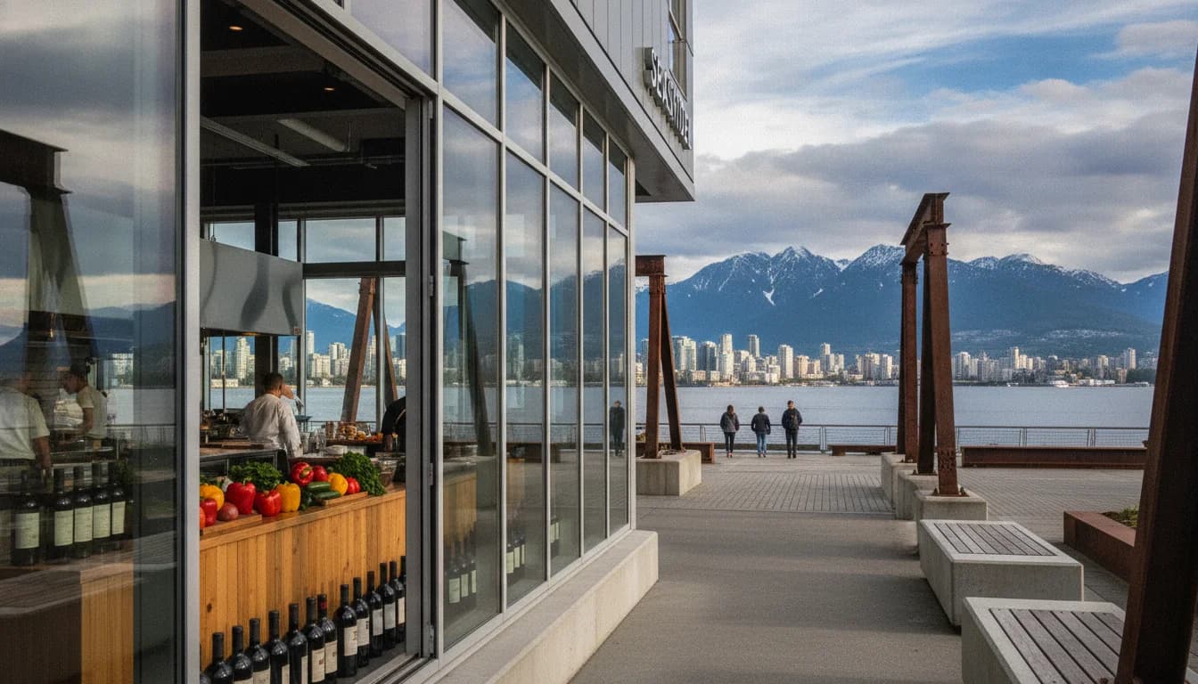 Provisions Italiana North Vancouver Shipyards Opening
