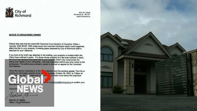 Cover Image for Cowichan Tribes Aboriginal title Richmond 2025-2026: Trends
