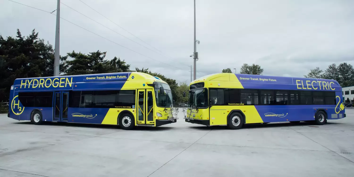 Cover Image for BC Transit Pilots Hydrogen Powered Bus Fleet