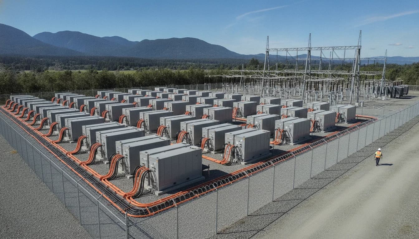 BC Hydro Vancouver Island Battery Storage Project Advances